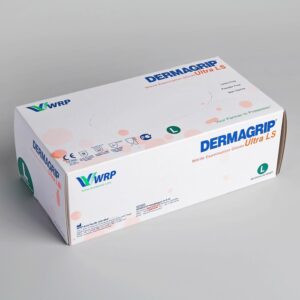 Dermagrip Ultra LS puudrivabad nitriilkindad N180-200