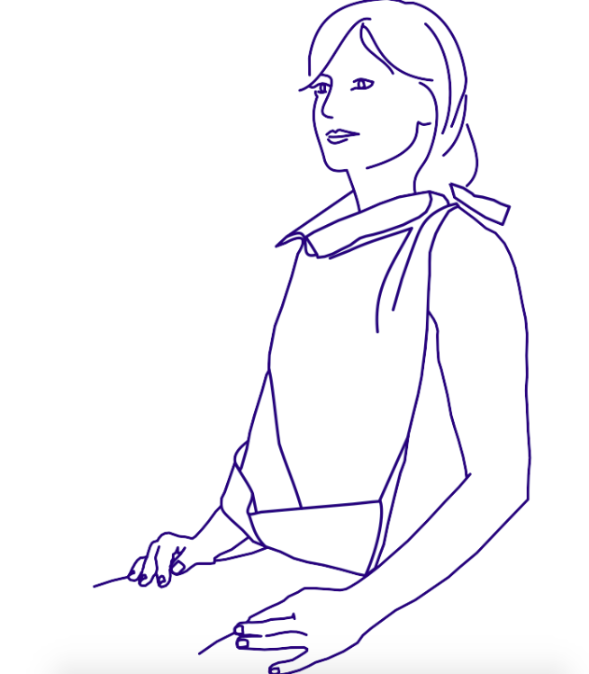 Seni söögipõll taskuga, N100 - Image 2