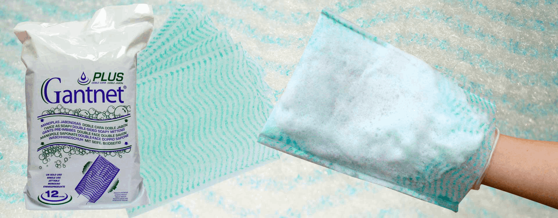 Gantnet Plus isevahutav pesukinnas, 12x22 cm, N12 - Image 2