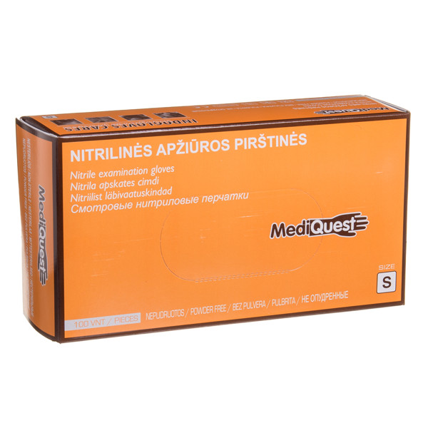 puudrivabad nitriilkindad